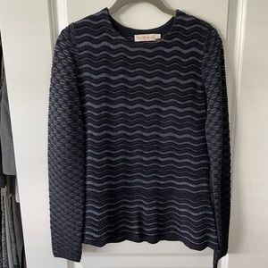 Tory Burch Wool Peplum Top